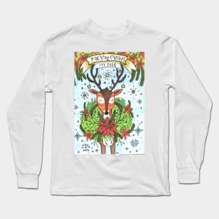 Merry Christmas My Deer Long Sleeve T-Shirt